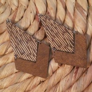 Wood Earings